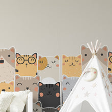 Cargar imagen en el visor de la galería, Papel tapiz gatos
