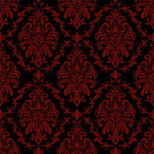 Papel tapiz negro con patron tinto