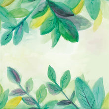 Cargar imagen en el visor de la galería, Papel tapiz hojas acuarela
