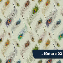 Cargar imagen en el visor de la galería, Papel tapiz plumas de pavoreal
