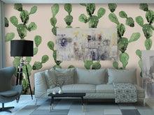 Cargar imagen en el visor de la galería, Papel tapiz nopales
