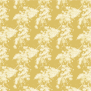 Papel tapiz amarillo con blanco