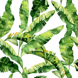 Papel tapiz hojas verdes