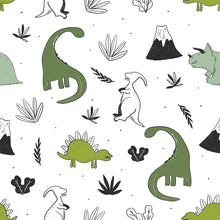 Cargar imagen en el visor de la galería, Papel tapiz dinosaurios
